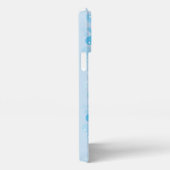 おもしろいバブルパターン iPhoneケース (右側面)