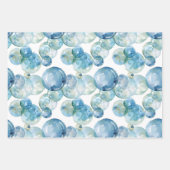 おもしろいバブル ラッピングペーパーシート (正面)