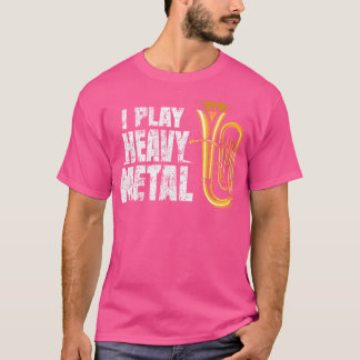 おもしろいバリトンEuphonium I重遊金属 Tシャツ