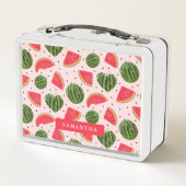 おもしろいバルーンパターンパステル メタルランチボックス (裏面)