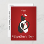 おもしろいバレンタインデイポストカード シーズンポストカード (正面/裏面)