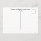 おもしろいバレンタインデイポストカード シーズンポストカード (裏面)