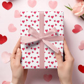 おもしろいバレンタインデーかわいいお洒落ムースカスタム ラッピングペーパーシート