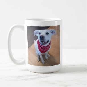 おもしろいバレンタインデー私にスマイル犬 コーヒーマグカップ