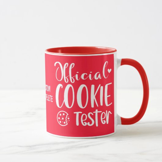 おもしろいバレンタイン公式Cookie試験機 マグカップ (右)