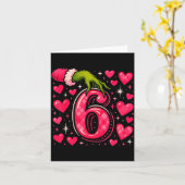 おもしろいバレンタイン67ミームカップルマッチングラブ カード (黄色い花)