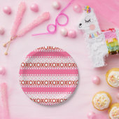 おもしろいバレンタイン ペーパープレート (パーティー)