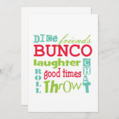 おもしろいバンコ地下鉄アートガールズナイトアウトパーティーインビタット 招待状 (正面/裏面)