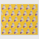 おもしろいバン漫画本スタイルトレンディーギフト ラッピングペーパー (フラット)