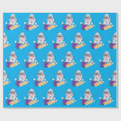 おもしろいバン漫画本スタイルトレンディーギフト ラッピングペーパー (フラット)