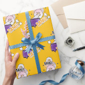 おもしろいバン漫画本スタイルトレンディーギフト ラッピングペーパー