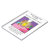 おもしろいバースデーパーティーゲストブック ノートブック (左側)