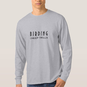 おもしろいバードウォッチングギフト Tシャツ