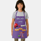 おもしろいバーベキュー野球ホットドッグAppieパイエプロン エプロン (インサイチュ)