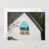 おもしろいバーンキルト ポストカード (正面/裏面)