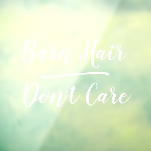 おもしろいバーンヘアドー気にランチファームカントリーホース ウィンドウサイン (シート3)