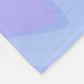 おもしろいバ吹ブルガムのキリン液スワールブルー フリースブランケット (角)