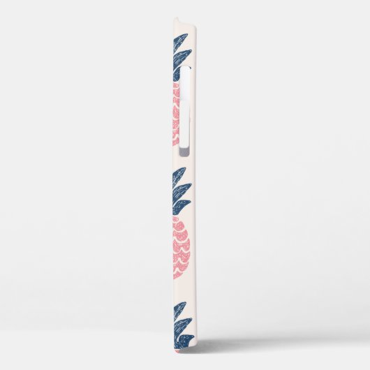 おもしろいパイナップル継ぎ目無し模様 Case-Mate iPhoneケース (裏面 / 左)