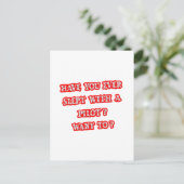 おもしろいパイロット集荷ライン ポストカード (スタンド正面)