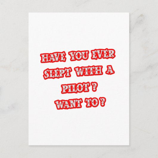 おもしろいパイロット集荷ライン ポストカード (正面)