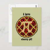 おもしろいパイ ポストカード (正面/裏面)