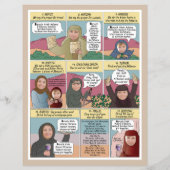 おもしろいパスソパーソナライズされたーバー簡単2サイドハガダ チラシ (裏面)