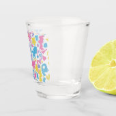 おもしろいパステルカラフル鮮やか形状 ショットグラス (右)