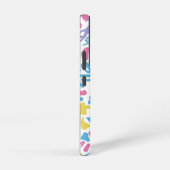 おもしろいパステルカラフル鮮やか形状 SAMSUNG GALAXYケース (右側面)