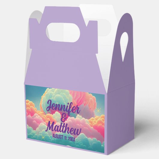 おもしろいパステルコットンキャンディクラウド フェイバーボックス (オープン)