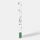 おもしろいパステル恐竜のシーンパターン Case-Mate iPhoneケース (裏面 / 左)