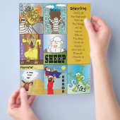 おもしろいパスーバーストーリースキット子供へ チラシ (手)