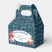 おもしろいパズルバルーン4th誕生日パーティー フェイバーボックス (裏面サイド)