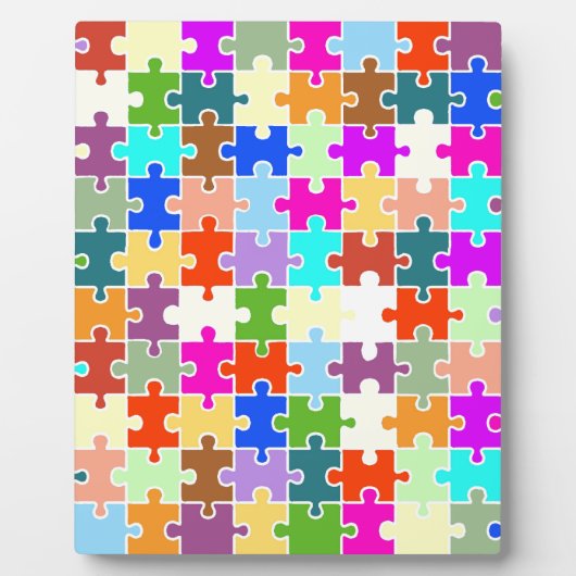 おもしろいパズル フォトプラーク (正面)