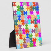 おもしろいパズル フォトプラーク (側面)