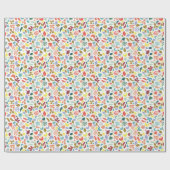 おもしろいパタモダンカラフルーン ラッピングペーパー (フラット)