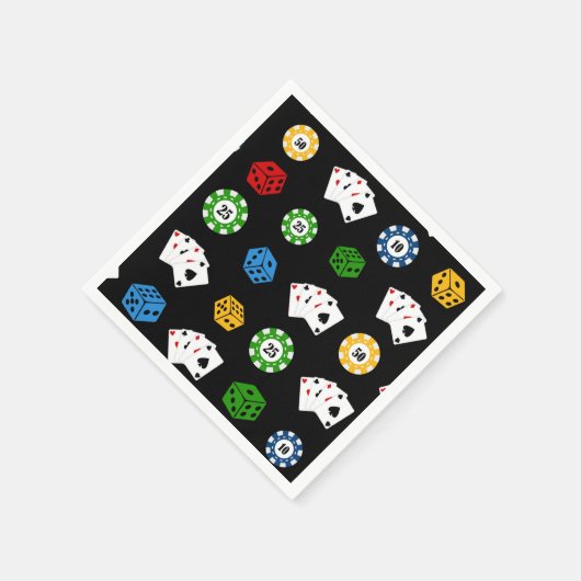 おもしろいパターンパーティー紙ナプキン スタンダードカクテルナプキン (角)