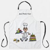 おもしろいパティシシェフエプロン エプロン (正面)