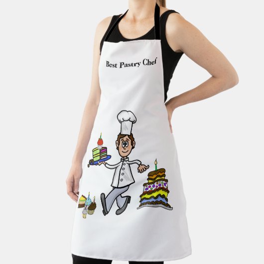 おもしろいパティシシェフエプロン エプロン (インサイチュ)