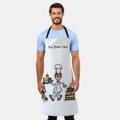 おもしろいパティシシェフエプロン エプロン (着用した状態)