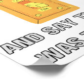 おもしろいパパことわざ ポスター (角)