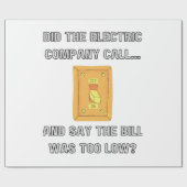 おもしろいパパことわざ ラッピングペーパー (フラット)