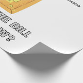 おもしろいパパことわざ ラッピングペーパー (角)