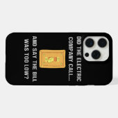 おもしろいパパことわざ iPhoneケース (裏面横)
