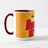 おもしろいパパのコーヒーマグ | オリジナル マグカップ (左)
