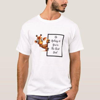 おもしろいパパギフトおもしろいとギラ予測できなフ Tシャツ