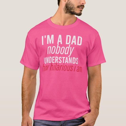 おもしろいパパギフト笑わされるメンズ神父の友人 Tシャツ (正面)