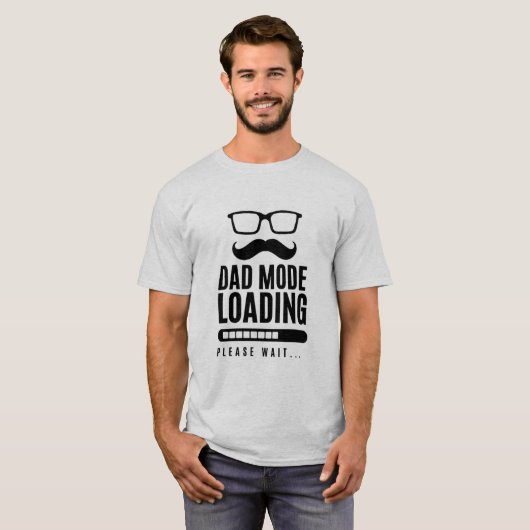 おもしろいパパモード搭載Tシャツ Tシャツ (正面フル)