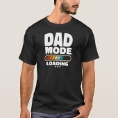 おもしろいパパモード読み込み引用文最高のパパEver Father' Tシャツ (正面)