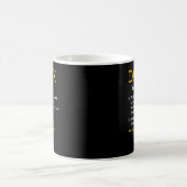 おもしろいパパ税定義父親の日 コーヒーマグカップ (中央)
