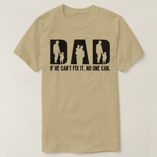 おもしろいパパ誕生日1 Tシャツ (デザイン正面)